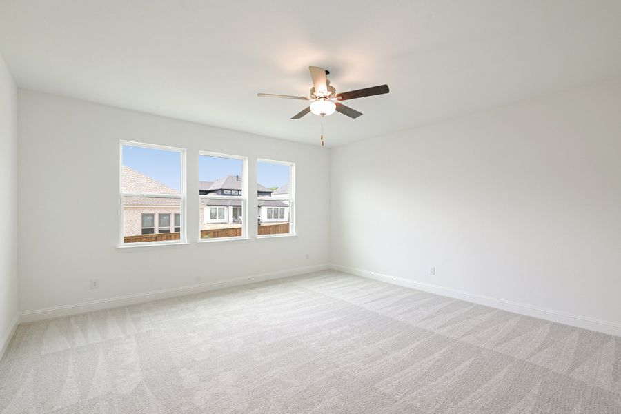 Spacious, unfurnished interior of a new home in The Ranch at Uptown Celina, Celina (Image 47).