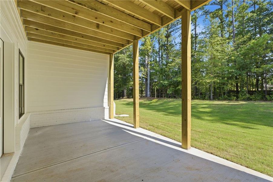 Exterior details and patio area of a home in , Marietta (Image 28). Exterior details and patio area of a home in , Marietta (Image 28).