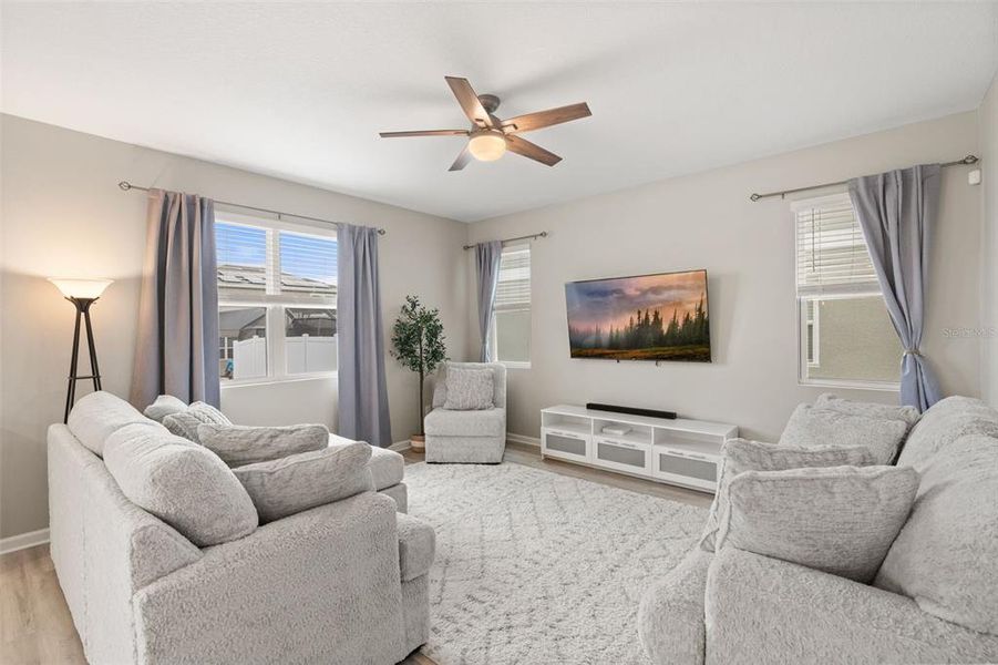 Furnished interior view inside a new home in Seasons at The Grove, Mascotte (Image 30).