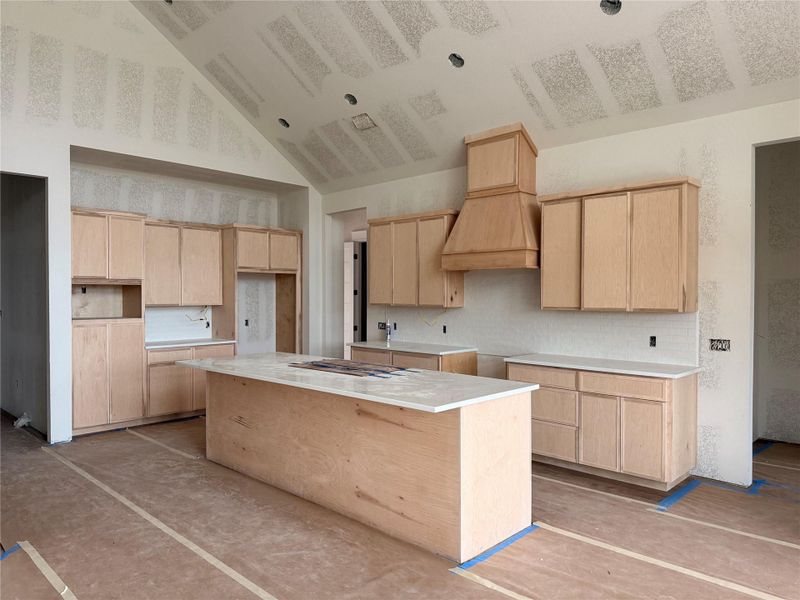 In-progress construction of a new home in , Giddings, TX (Image 4).