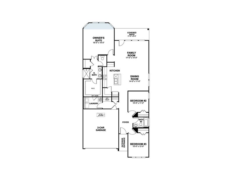 2D floor plan layout of this home in Estancia West, Manchaca, TX (Image 2). 2D floor plan layout of this home in Estancia West, Manchaca, TX (Image 2).