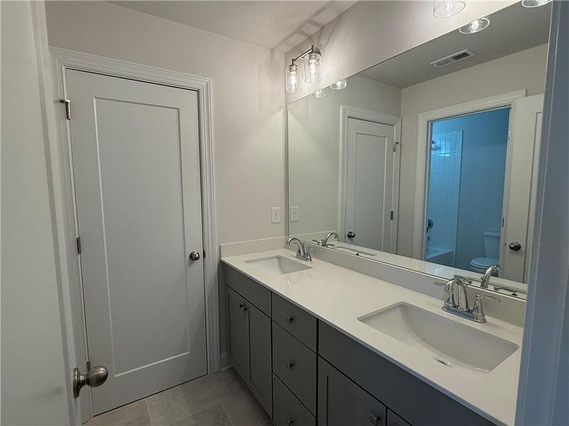 Furnished interior view inside a new home in , Marietta (Image 7). Furnished interior view inside a new home in , Marietta (Image 7).