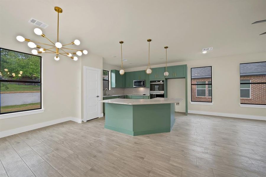 Furnished interior view inside a new home in , Granbury (Image 11).