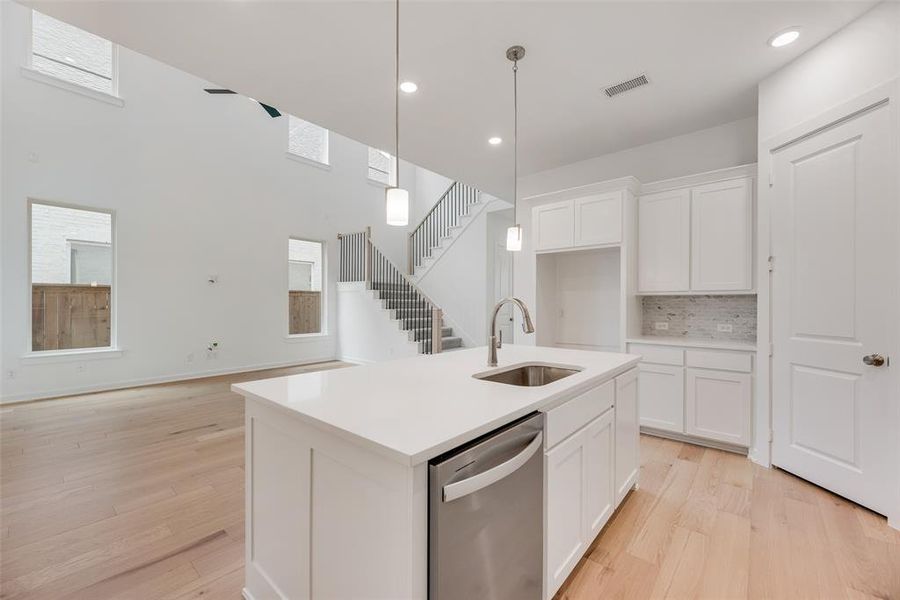 Furnished interior view inside a new home in The Grove Frisco - 40' Lots, Frisco (Image 6).