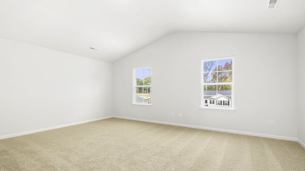 Representative unfurnished interior of a home built from the Kyle by D.R. Horton in Evergreen Landing, Lexington (Image 23).
