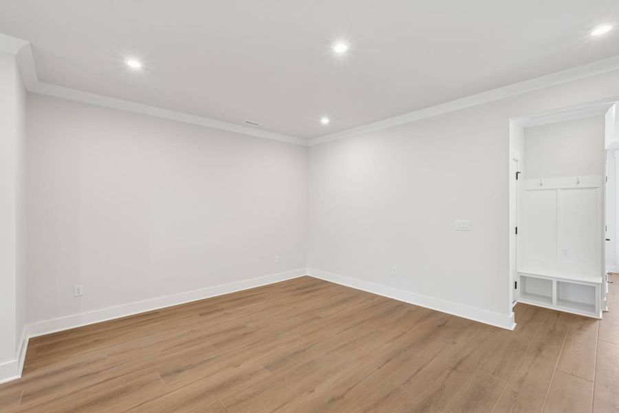 Representative unfurnished interior of a home built from the Mitchell by Tri Pointe Homes in Summit At Homestead, Chapel Hill (Image 24).