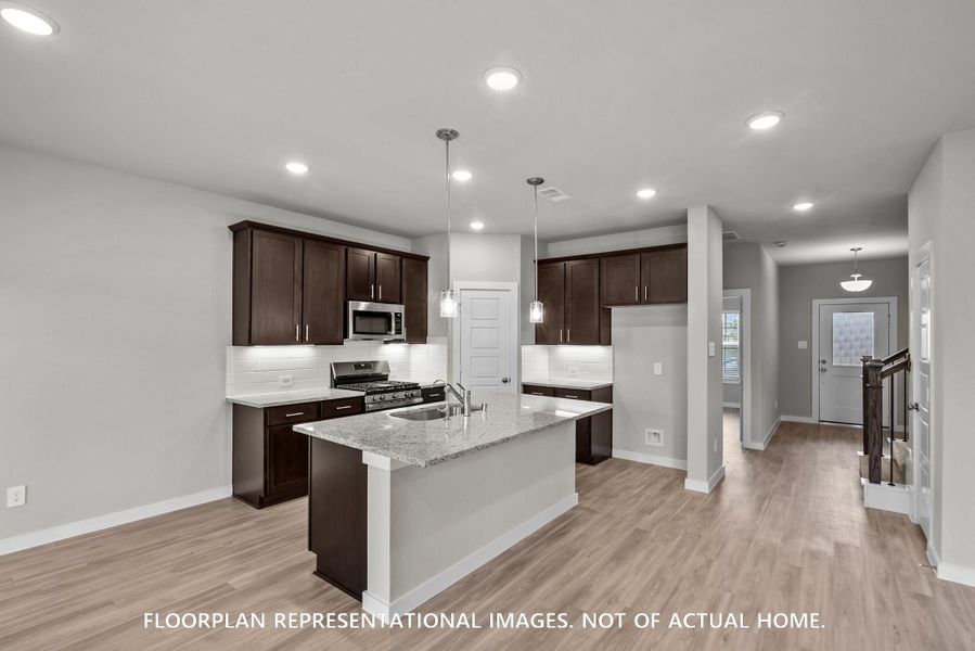Furnished interior view inside a new home in Summerview, Fulshear (Image 7).