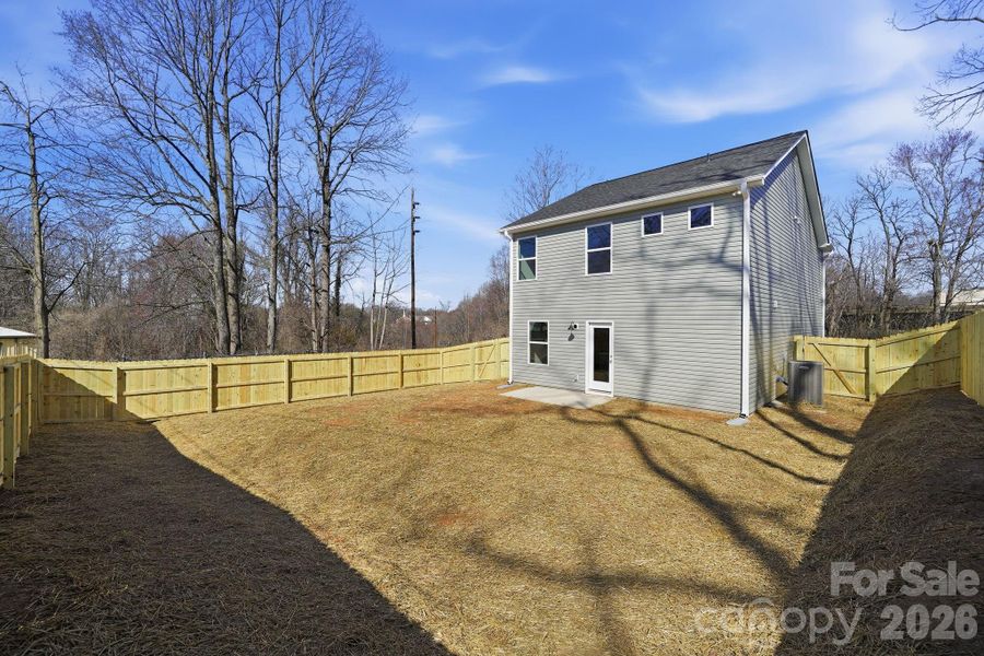 Exterior details and patio area of a home in , Statesville (Image 24). Exterior details and patio area of a home in , Statesville (Image 24).