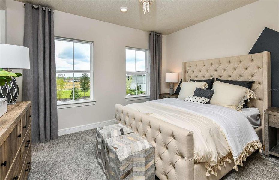 Furnished interior view inside a new home in Tohoqua, Kissimmee (Image 15). Furnished interior view inside a new home in Tohoqua, Kissimmee (Image 15).