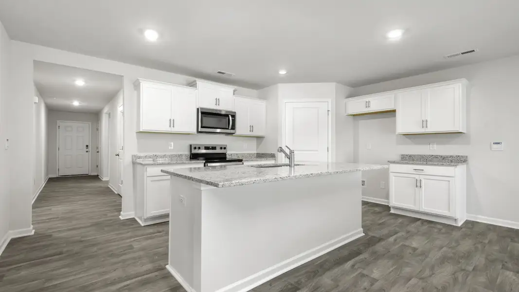 Furnished interior view inside a new home in Quail Haven, Winston-Salem (Image 4).