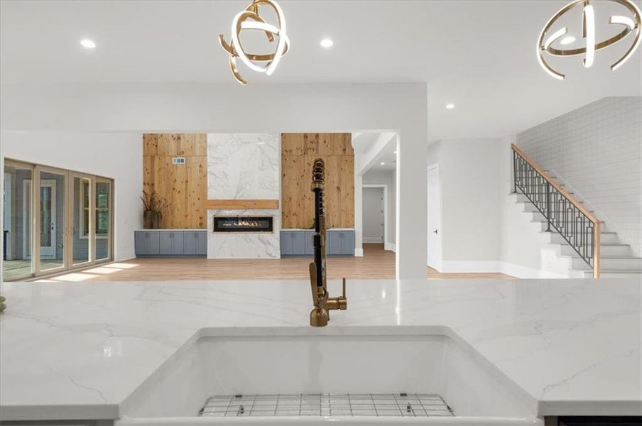 Furnished interior view inside a new home in , Gainesville (Image 51).