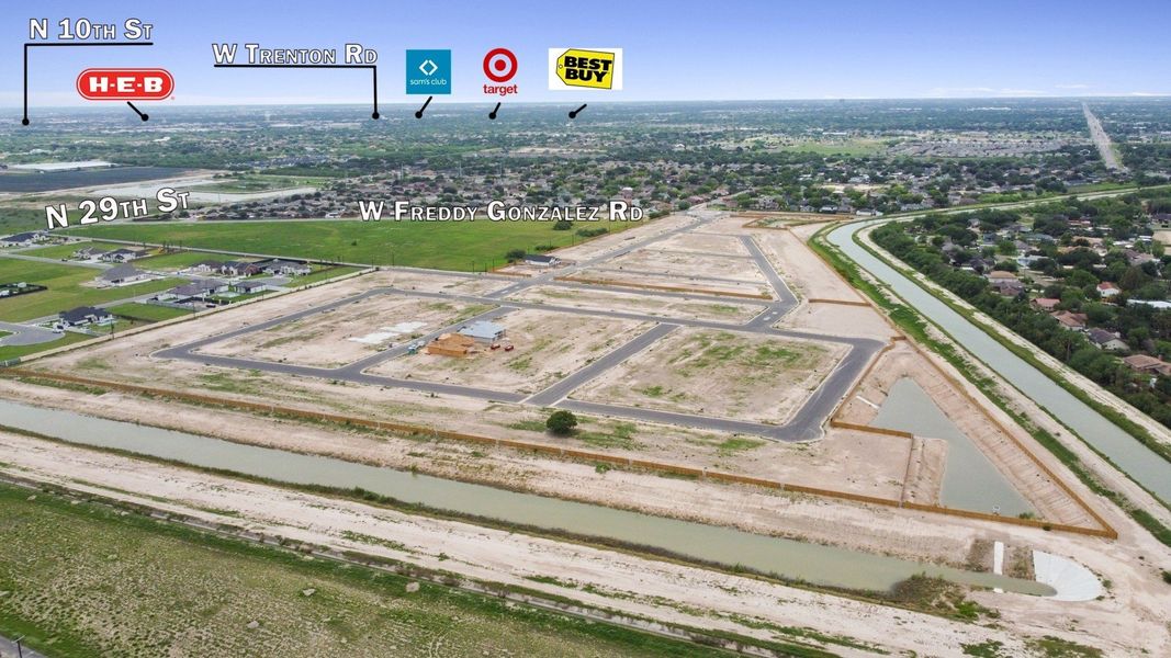 Site preparation for new homesites in Taylor Creek Village, Mcallen (Image 27).