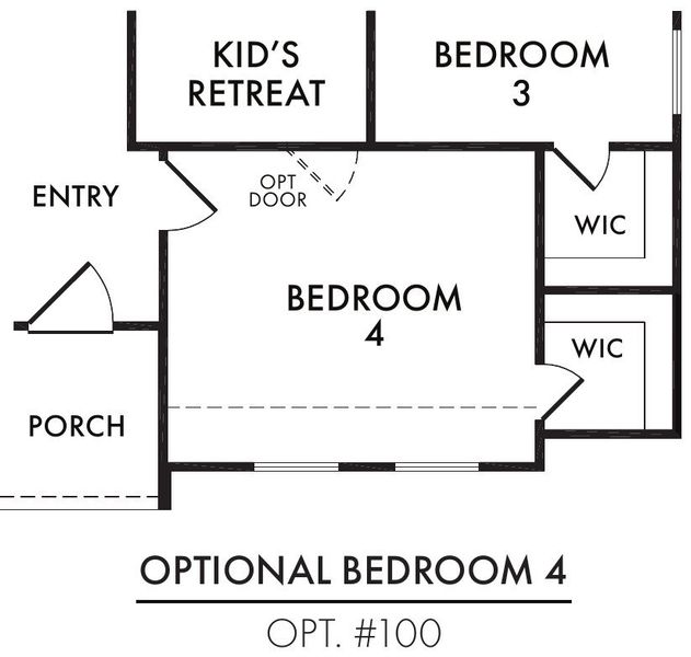 Bedroom 4 (eliminates Dining Room) Bedroom 4 (eliminates Dining Room)