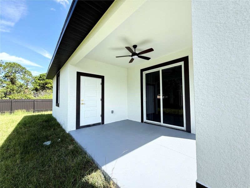 Exterior details and patio area of a home in , Lehigh Acres (Image 29). Exterior details and patio area of a home in , Lehigh Acres (Image 29).