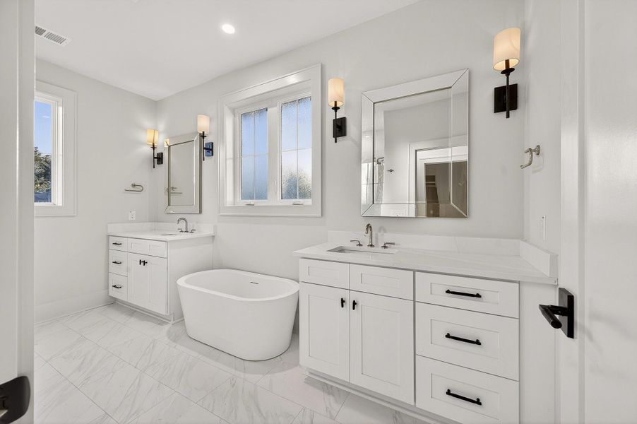 Furnished interior view inside a new home in , Mount Pleasant (Image 19).