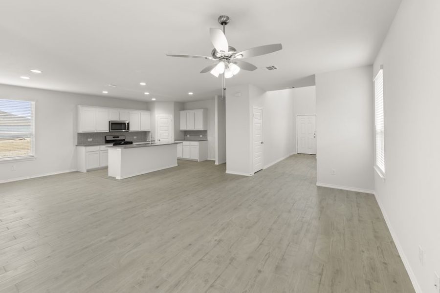 Representative exterior photo of a completed home built from the Maple by Impression Homes in Northspur, Terrell, TX (Image 11).