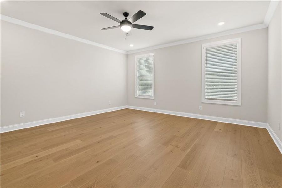 Spacious, unfurnished interior of a new home in Waterside Townhomes, Peachtree Corners (Image 8).