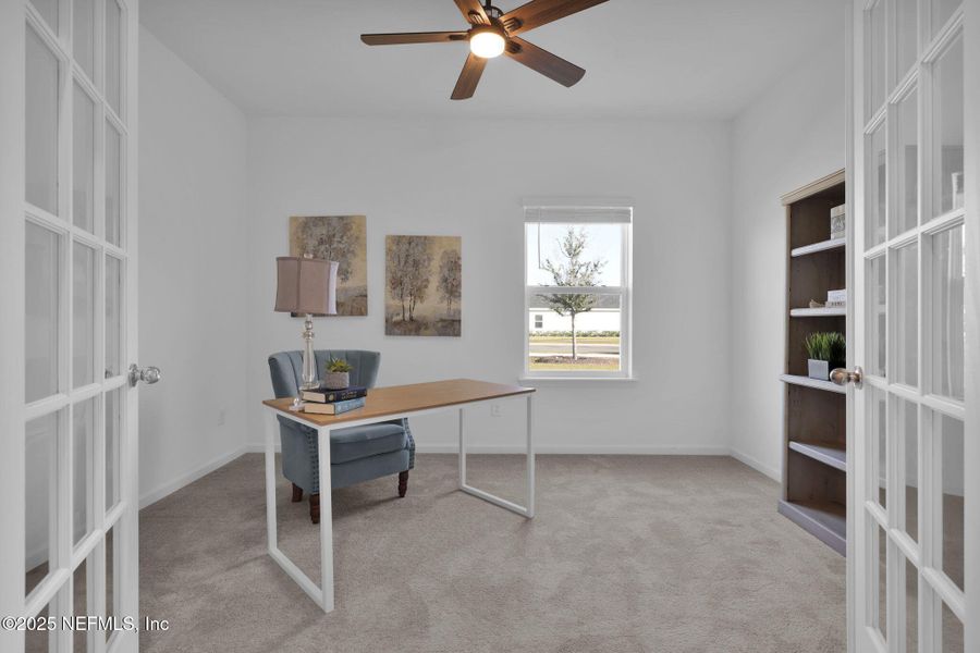 Furnished interior view inside a new home in , St. Johns (Image 8). Furnished interior view inside a new home in , St. Johns (Image 8).