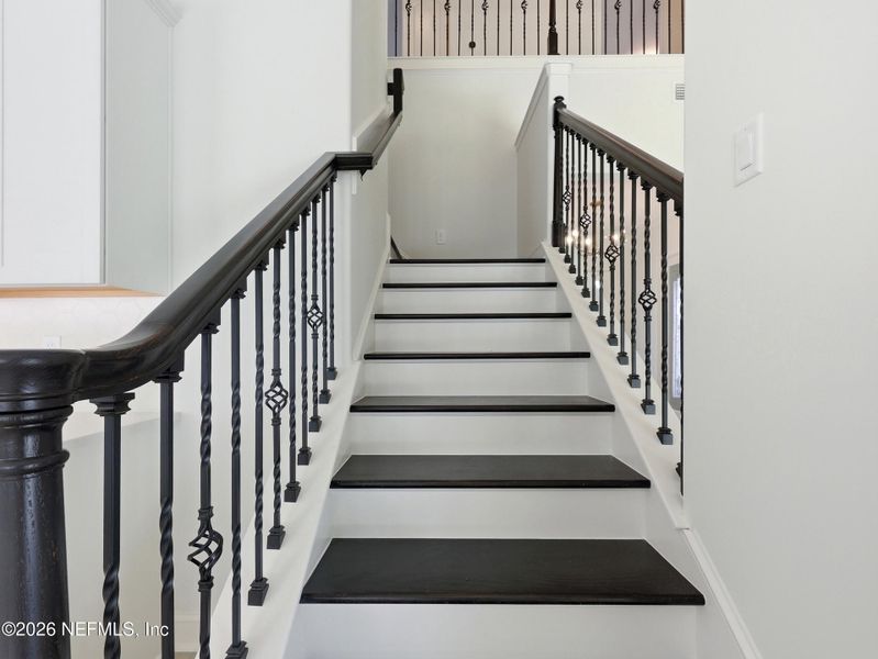Spacious, unfurnished interior of a new home in Silver Landing At Silverleaf, St. Augustine (Image 78).