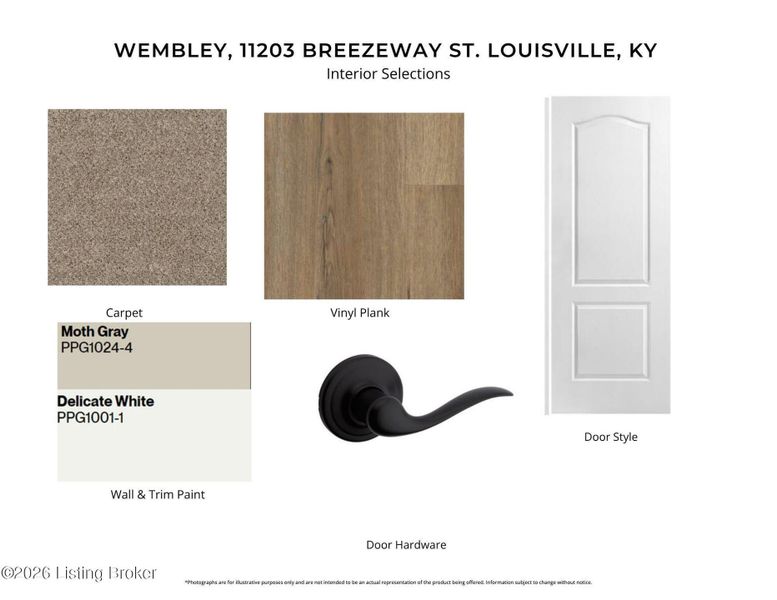 Sample of building materials used in homes in Windcrest Farms, Louisville (Image 5). Sample of building materials used in homes in Windcrest Farms, Louisville (Image 5).