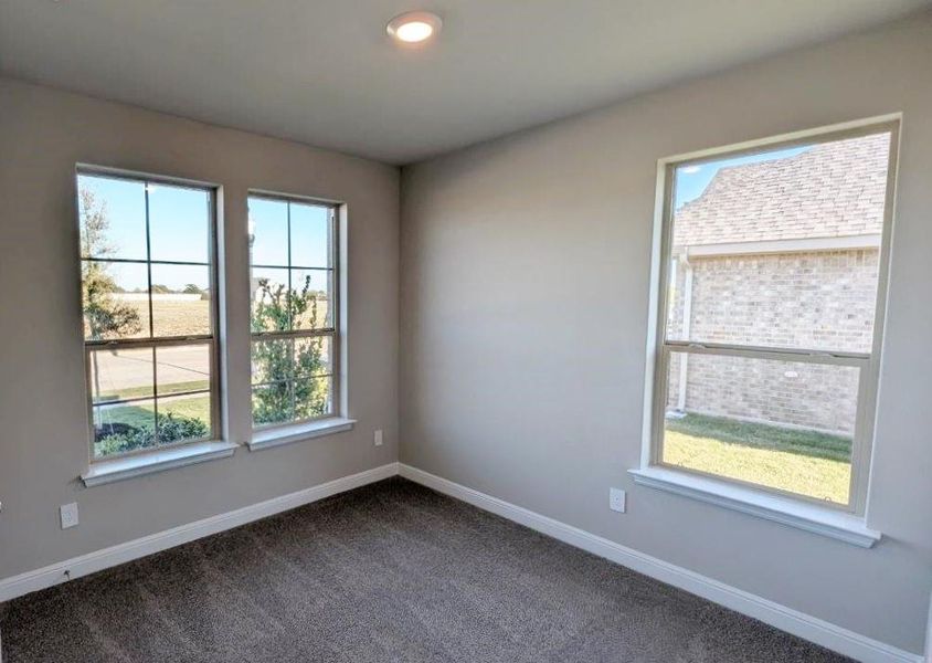 Spacious, unfurnished interior of a new home in Bella Vista, Granbury (Image 16). Spacious, unfurnished interior of a new home in Bella Vista, Granbury (Image 16).