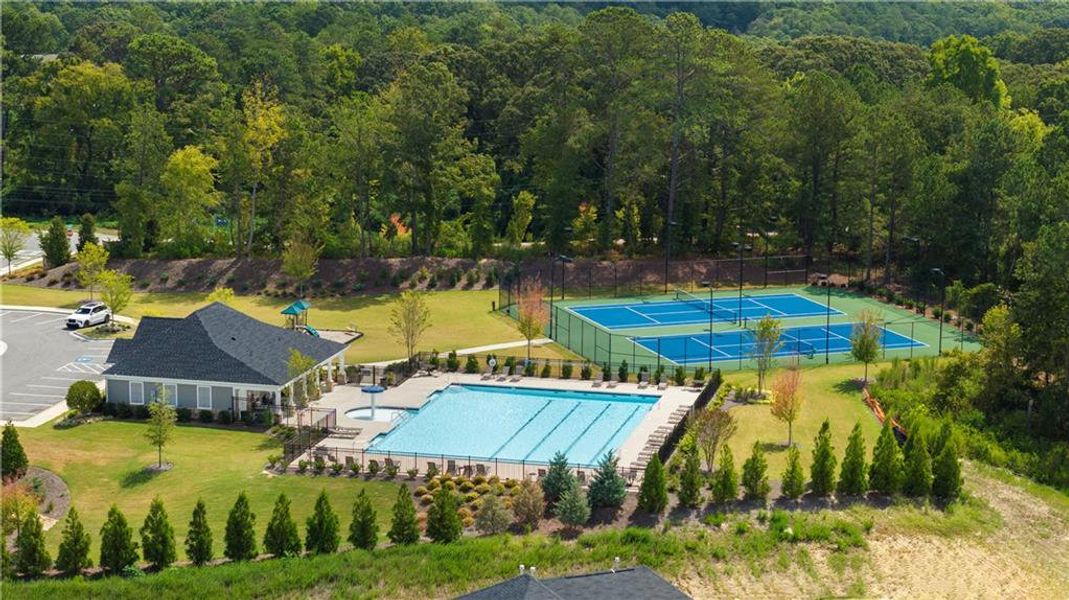 Community amenities in Water Oak Estates, Lawrenceville (Image 43).