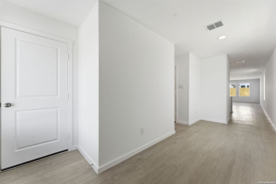 Spacious, unfurnished interior of a new home in Randolph Crossing, Converse (Image 12). Spacious, unfurnished interior of a new home in Randolph Crossing, Converse (Image 12).