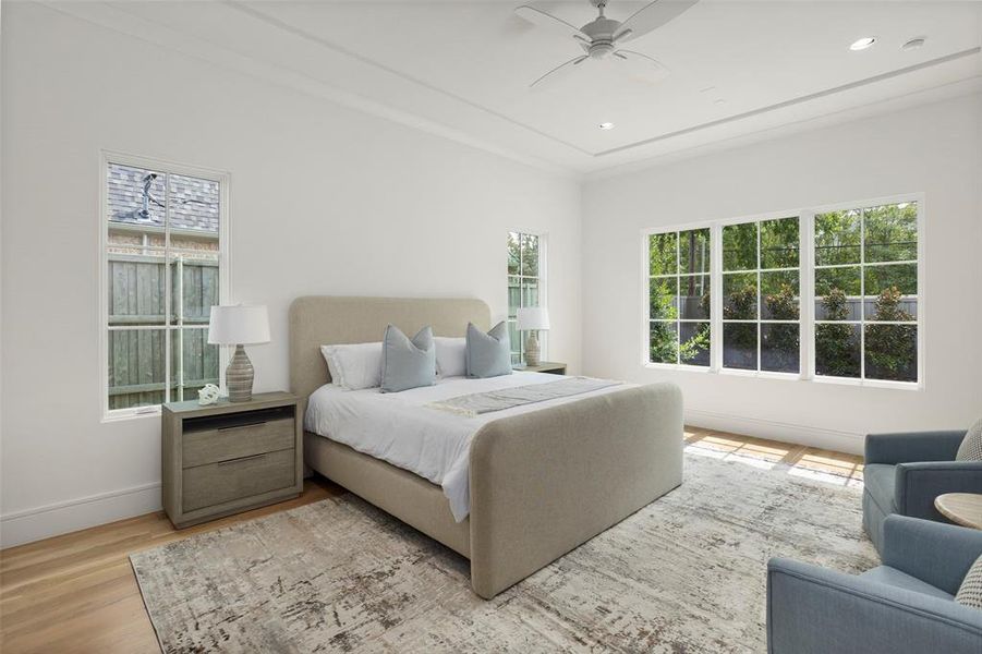 Furnished interior view inside a new home in , Dallas (Image 17). Furnished interior view inside a new home in , Dallas (Image 17).