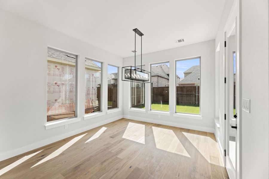 Representative unfurnished interior of a home built from the 5032 by Tradition Homes in Lakewood at Brookhollow – 60′ Lots, Prosper (Image 17).