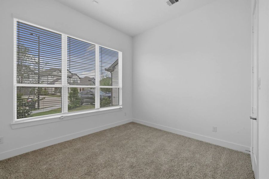 Representative unfurnished interior of a home built from the Hampton by Chesmar Homes in Elyson 50's, Katy (Image 24). Representative unfurnished interior of a home built from the Hampton by Chesmar Homes in Elyson 50's, Katy (Image 24).