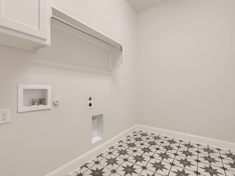 Plan 854 Laundry Room Representative Photo