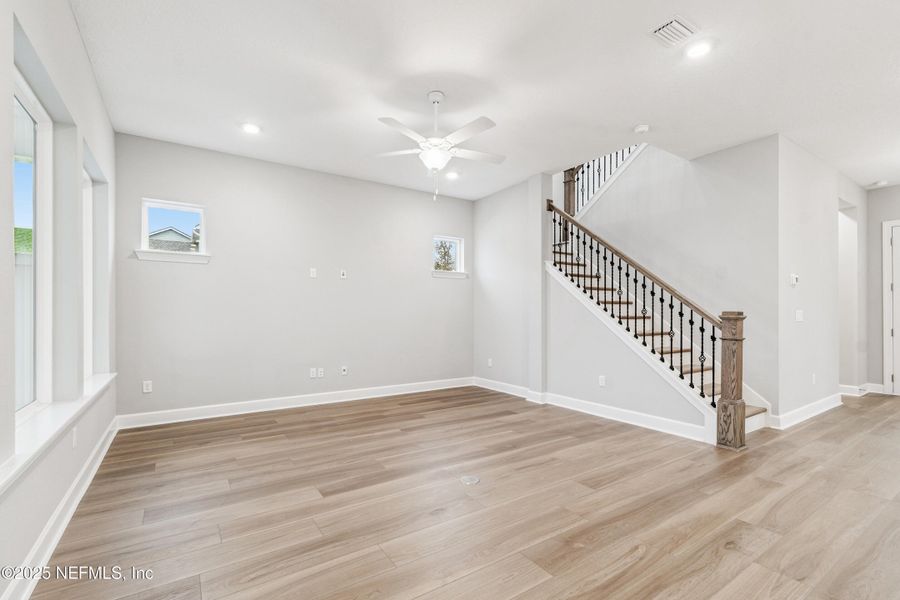 Spacious, unfurnished interior of a new home in Seabrook Village 50’ Rear Entry, Nocatee (Image 24).