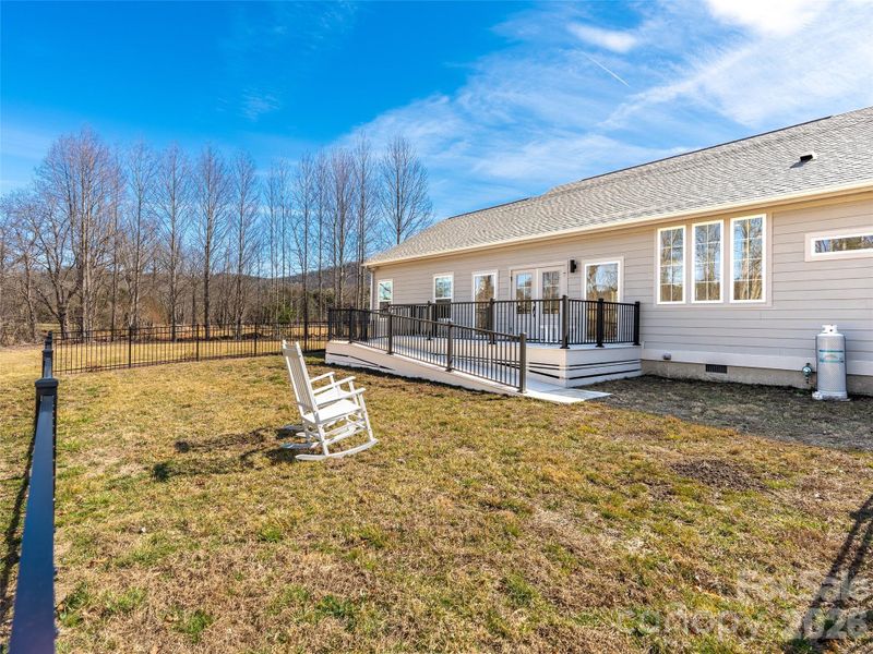 Exterior details and patio area of a home in , Hendersonville (Image 23). Exterior details and patio area of a home in , Hendersonville (Image 23).