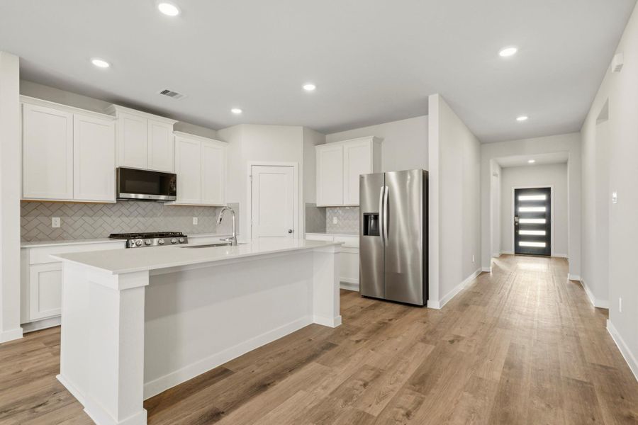 Furnished interior view inside a new home in Mirabella, Brookshire (Image 7).