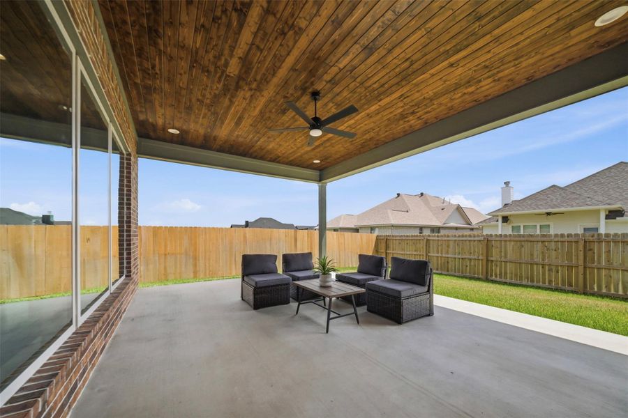 Covered Back Patio Covered Back Patio
