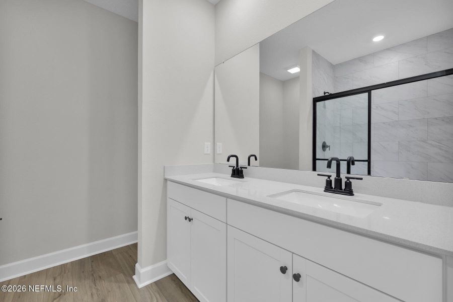 Furnished interior view inside a new home in Westport Landing, Jacksonville (Image 10).