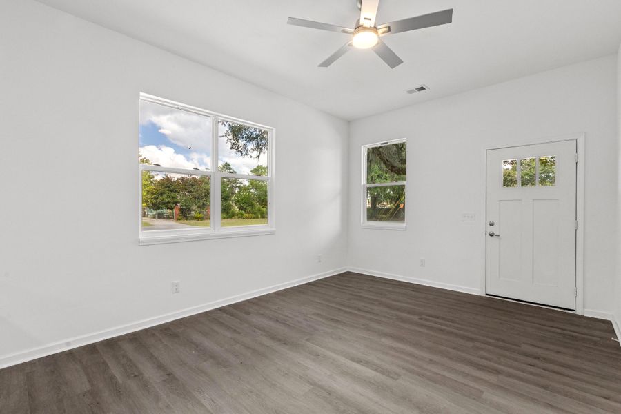 Spacious, unfurnished interior of a new home in , North Charleston (Image 23). Spacious, unfurnished interior of a new home in , North Charleston (Image 23).