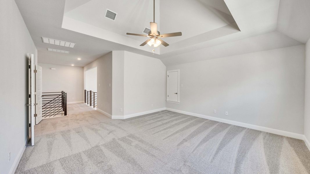 Furnished interior view inside a new home in Hawkes Landing, Leander (Image 12).