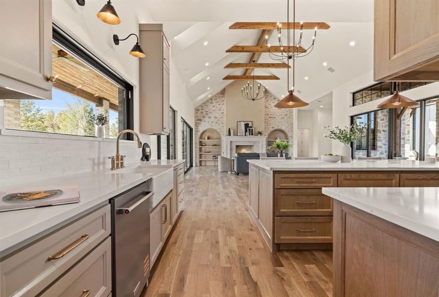 Furnished interior view inside a new home in , Weatherford (Image 14).