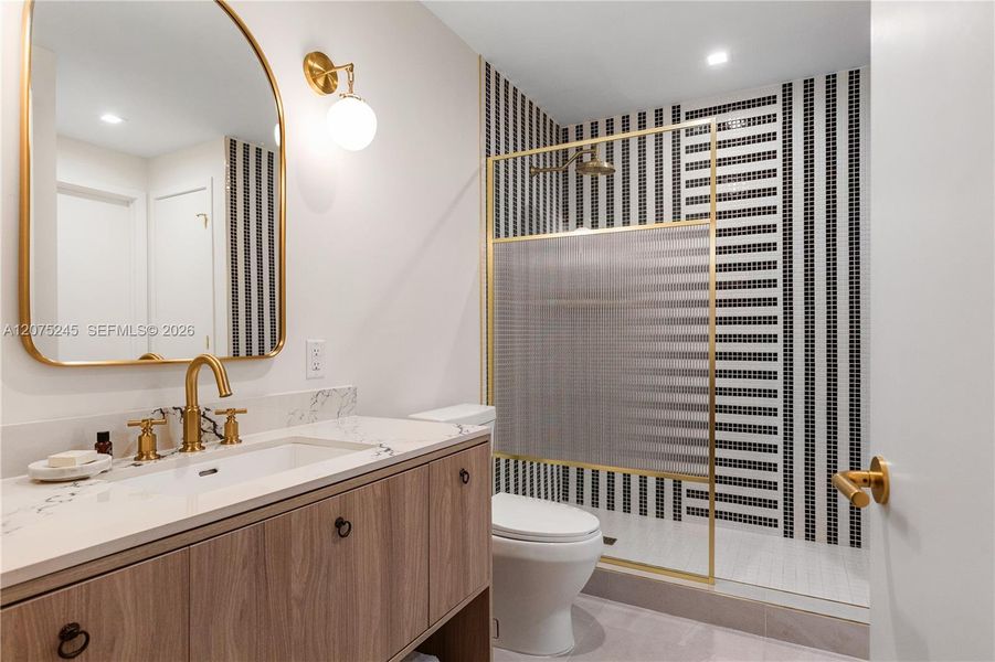 Furnished interior view inside a new home in , Miami (Image 7).