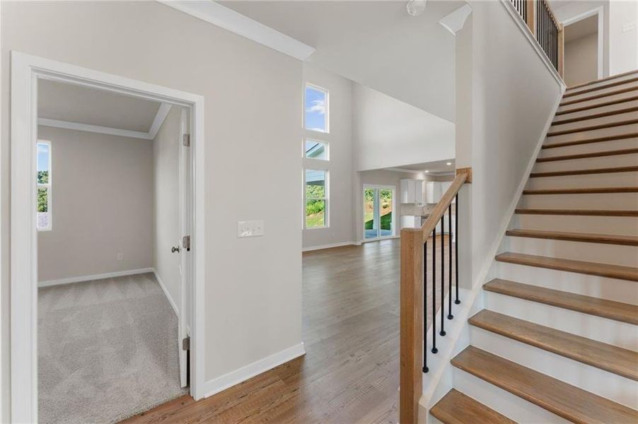 Spacious, unfurnished interior of a new home in The Estates at Gainesville Township, Gainesville (Image 29).