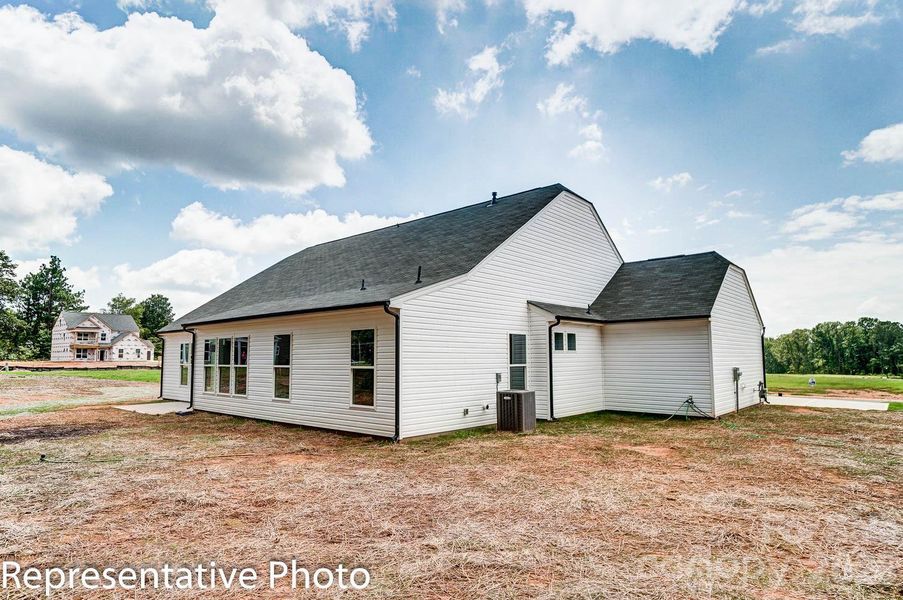 Exterior details and patio area of a home in Robinson Oaks, Gastonia (Image 3). Exterior details and patio area of a home in Robinson Oaks, Gastonia (Image 3).