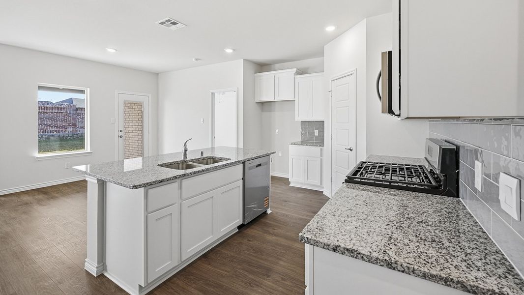 Furnished interior view inside a new home in Trailstone, Caddo Mills (Image 13).