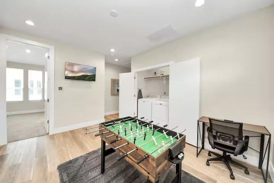 Furnished interior view inside a new home in , Houston (Image 22).