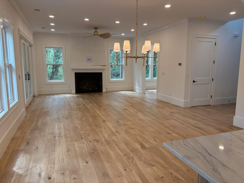 Spacious, unfurnished interior of a new home in , Seabrook Island (Image 46).