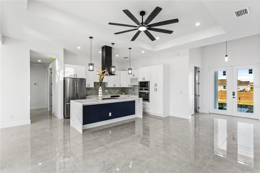 Furnished interior view inside a new home in , Cape Coral (Image 6).