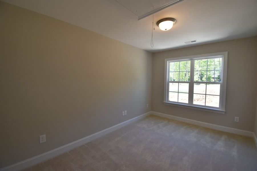 Representative unfurnished interior of a home built from the Cayman X by Keystone Homes NC in Trellises, High Point (Image 28).
