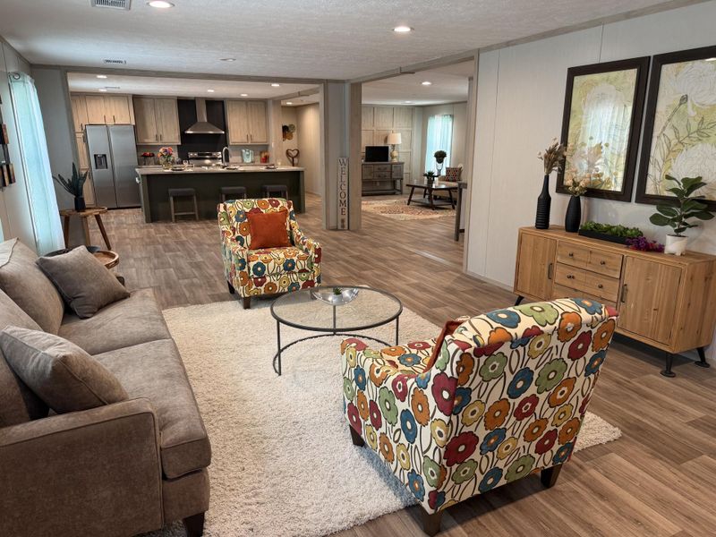 Furnished interior view inside a new home in , Walterboro (Image 10). Furnished interior view inside a new home in , Walterboro (Image 10).