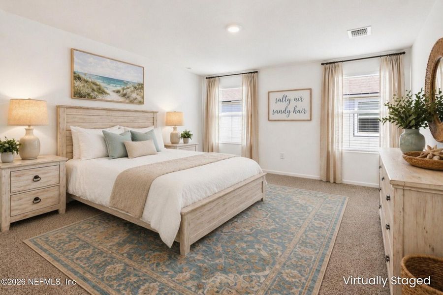 Furnished interior view inside a new home in , St. Augustine (Image 15).
