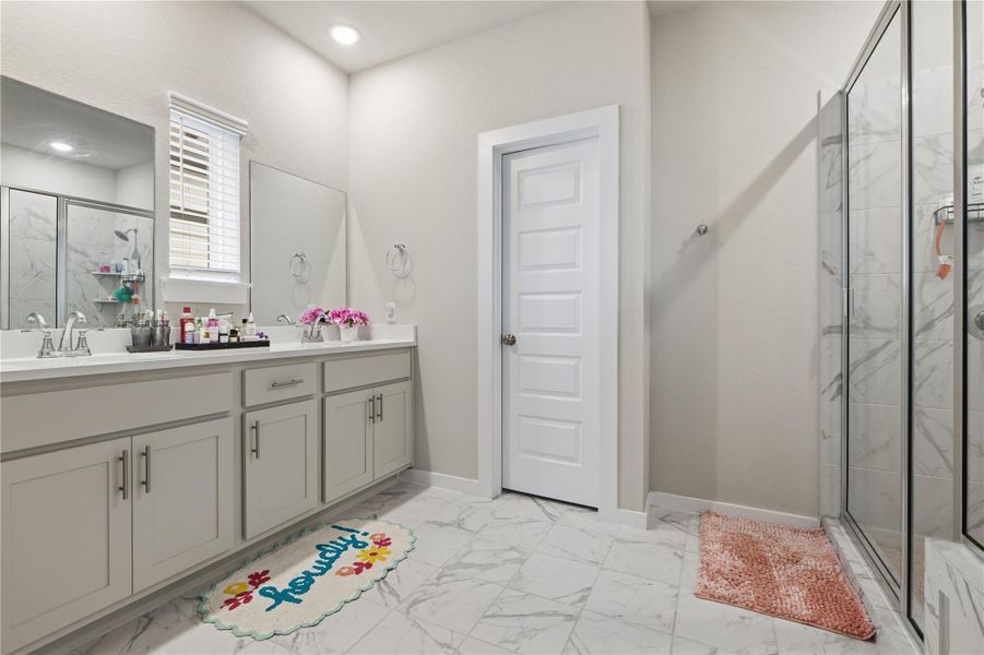 Furnished interior view inside a new home in University Heights, Round Rock (Image 35).